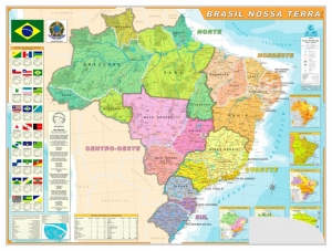 MAPA BRASIL NOSSA TERRA