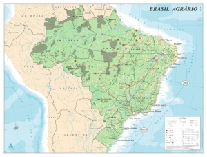 MAPA BRASIL AGRÁRIO