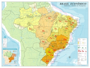 MAPA BRASIL ECONÔMICO