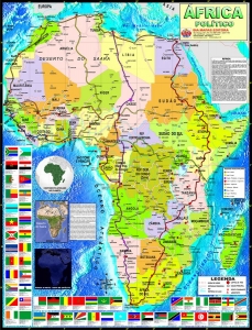 MAPA ÁFRICA POLÍTICO