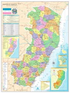 MAPA DO ESPIRITO SANTO POLÍTICO