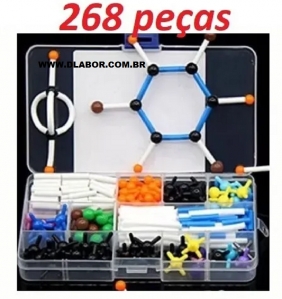 Kit Modelo Molecular Química Orgânica...